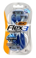 BIC HOLENIE ŽILETKA KOMFORT 3 FLEX BLISTER 3 1OP. - 3 KS