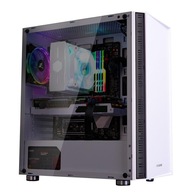 PC skrinka R2 ATX Mid Tower 120 mm ventilátor biela