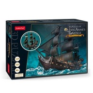 3D LED puzzle Cubic Fun 293 EL QUEEN ANNE'S SHIP