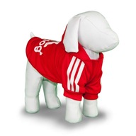 ADIDOG PSA MIKINA OBLEČENIE TRASY CLOTHING RED 5XL