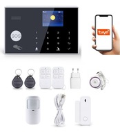 LCD 2,4' GSM WiFi ALARM SYSTÉM TUYA SMART POLISH