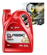 PLATINUM CLASSIC LIFE+ OLEJ 20W-50 B 4,5 L ORLEN OIL