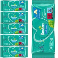 PAMPERS FRESH CLEAN WIPERS 6 X 52 KUSOV