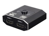 GEMBIRD obojsmerný 4K HDMI prepínač 2 porty