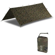 Camping Tarp Tarpaulin Helikon Stan 2X2,5 m Wz.93 Woodland + kryt