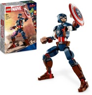 LEGO Marvel súprava stavebných kociek Captain America 76258