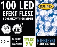 Bulinex 100led modré lampy 4,95m