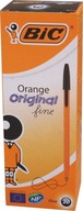 BIC Orange Jemné čierne guľôčkové pero, 20 kusov