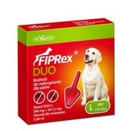 Fiprex Duo kvapky proti blchám pre psov od 20 do 40 kg