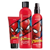 Kozmetická sada AVON Spiderman pre chlapcov 3v1