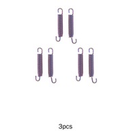 3x 1 pár oceľových pružín výfukového potrubia
