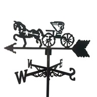 Weathervane Strecha Smer vetra Záhradný vozík