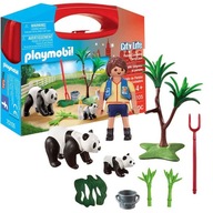 PLAYMOBIL 70105 Panda v Zoo Chlapec v kufri