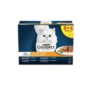 Gurmánske krmivo Perle Cat food mini filety v omáčke 12x85g