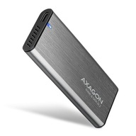 Kovové puzdro M.2 NVME a SATA AXAGON USB-C