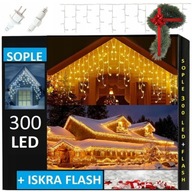 ICOPLE FLASH 300 LED TEPLÉ BIELE VONKAJŠIE PEVNÉ