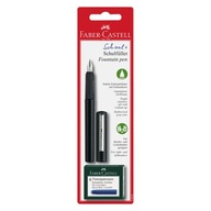 Plniace pero Faber-Castell Carbon Look M čierne