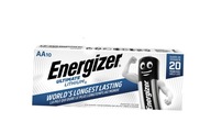 10 x batéria Energizer L91 Ultimate Lithium R6 AA