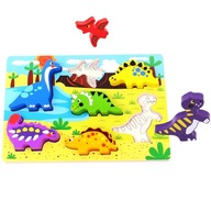 MONTESSORI PUZZLE BLOCK 3D MATCH EDU