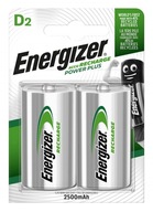 2x batérie R20 (D) Ni-MH 2500mAh ENERGIZER