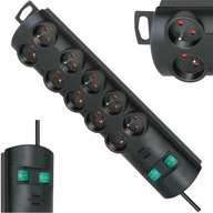 BRENNENSTUHL ZÁSUVKA POWER STRIP + vypínač 10gn 2m