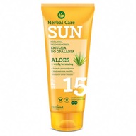 Vodeodolná opaľovacia emulzia SPF15 aloe 150ml