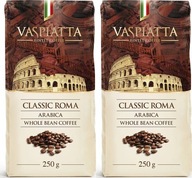 Zrnková káva Vaspiatta Classic Roma 250g x2