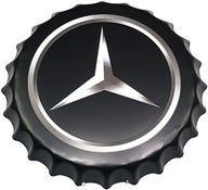 MERCEDES VEĽKÉ PLECHOVÉ ČIAPKY 40CM MERCEDES-BENZ