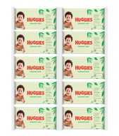 Huggies Natural Care vlhčené obrúsky 10x 56ks