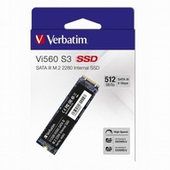 Verbatim interný M.2 SATA III SSD, 512 GB, GB, Vi560, 493