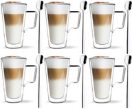 VIALLI TERMÁLNE OKULIARE SADA 6 KÁV COFFEE LATTE DIVA