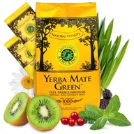 Yerba Mate zelené kiwi kiwi brusnica mäta 500g