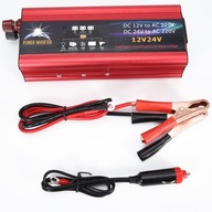 UNIVERZÁLNY 12V 24V AUTOSOLÁRNY INVERTOR