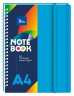 NOTEBOOK A4 PP MODRÁ 70g 100K Tetis