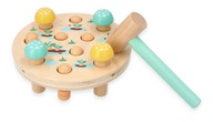 MONTESSORI Boxovacia hračka pre deti Wood AdamToys