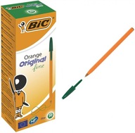 BIC Oranžovo zelené rýchloschnúce pero x 20 ks