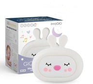 Silikónové hučiace svetlo InnoGio Giosleepy Bunny