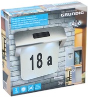 GRUNDIG Illuminated HOUSE NUMBER Solárne LED diódy