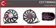 VENTILÁTOR RADIÁTORA CEF73000AS CASCO AUDI A3