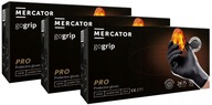 MERCATOR SILNÉ NITRILOVÉ RUKAVICE BLACK GOGRIP L