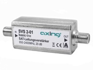 SAT anténny zosilňovač 20dB 75Ohm 950-2400MHz AXING