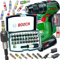 BOSCH skrutkovač 18V 60 Nm 1x2,5Ah Brushless BIT SET BOSCH 32 kusov