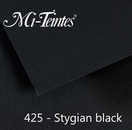 KARTÓN MI-TEINTES A4 160G 425-STYGIAN ČIERNA