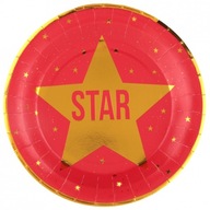 STAR GOLD PARTY PAPIEROVÉ TANIERE 22,5 CM