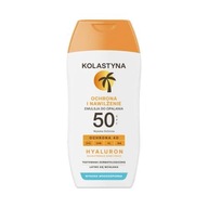 KOLASTYNA Hyaluron Protection and Moisture Opaľovacia emulzia SPF50, 150ml