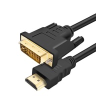 DVI-HDMI Kábel DVI-I 4K 2160p PC KÁBEL 1,5 m