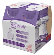 NUTRICIA Nutridrink Proteín jahoda 4 x 125 ml