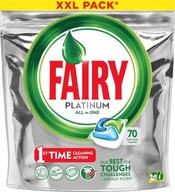 Fairy Platinum All-in-1 tablety do umývačky riadu 70 ks