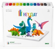 HEY CLAY Plastová hlina Dinosaury HCLSE006