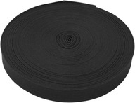 Pletené gumové odevy Gum Gumy 2 cm čierne 20 mm - 25 metrov
